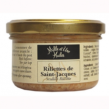 Rillettes de Saint Jacques 1001 Huiles