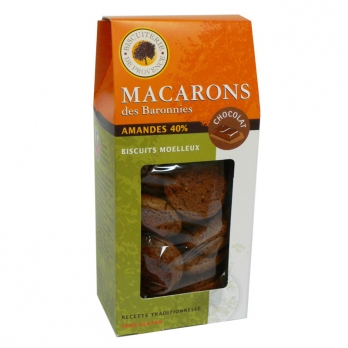 Macarons des Baronnies au chocolat