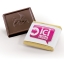 Ecrin de 18 carrs de chocolat au Lait personnaliss