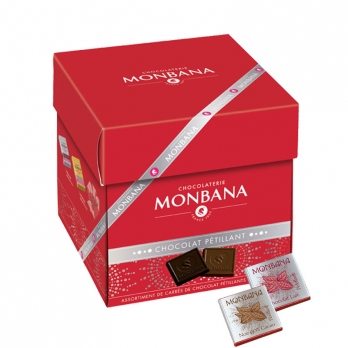 Coffret Ptillant - 55 carrs de chocolat