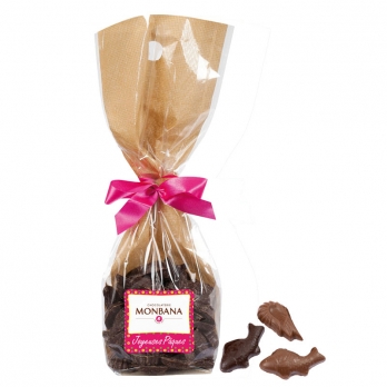 Assortiment Friture s�che 3 chocolats 250g Monbana