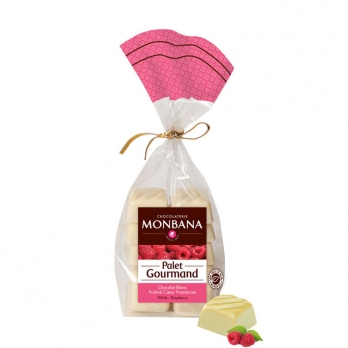 Pralin Blanc Framboise Monbana