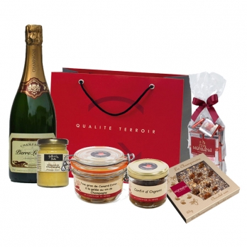 Coffret Champagne Les Comptoirs de Gaspard