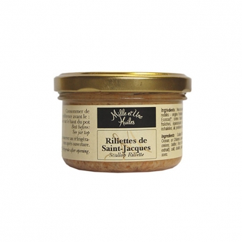 Rillettes de Saint Jacques 1001 Huiles