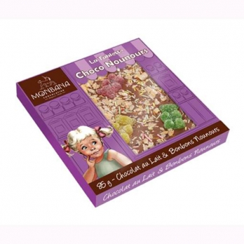 Mini Tablette Choco Nounours Monbana