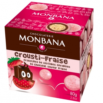 Minibox Crousti fraise Monbana